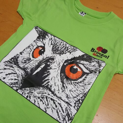 Imagen Camiseta Búho real para niños 2