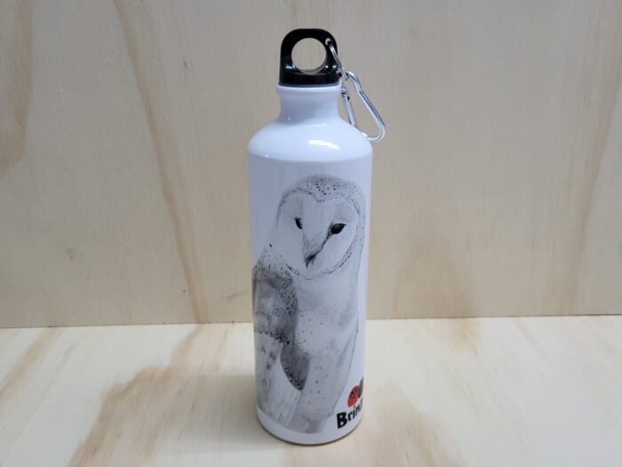 Botella aluminio Lechuza común