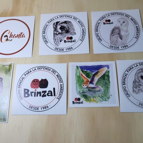 Imagen pegatinas de Brinzal