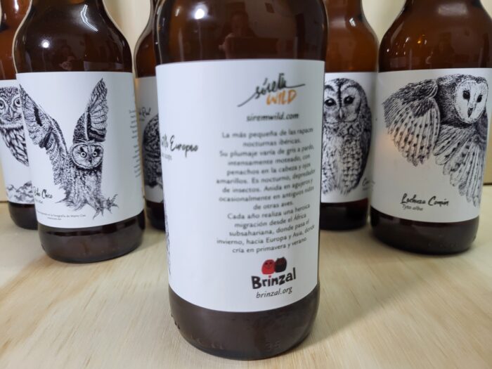 Etiqueta Cervezas de Brinzal