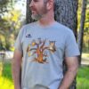 Camiseta Árbol Unisex gris