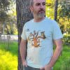 Camiseta Árbol Unisex verde H